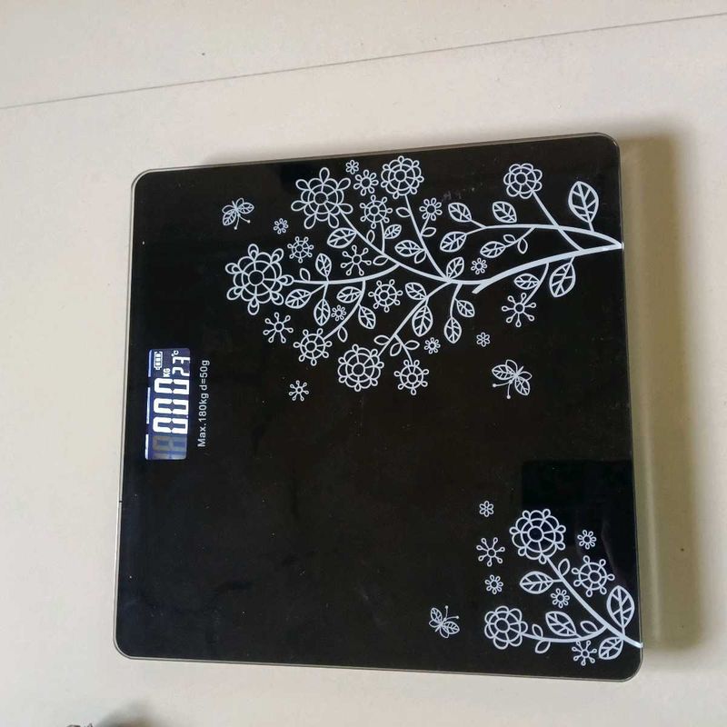 Floral Digital Bathroom Scale