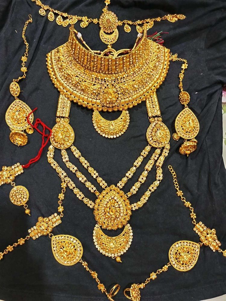 Bridal Gold Plated Jewelry Set