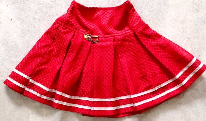 Red &amp; Blue Skirt Combo