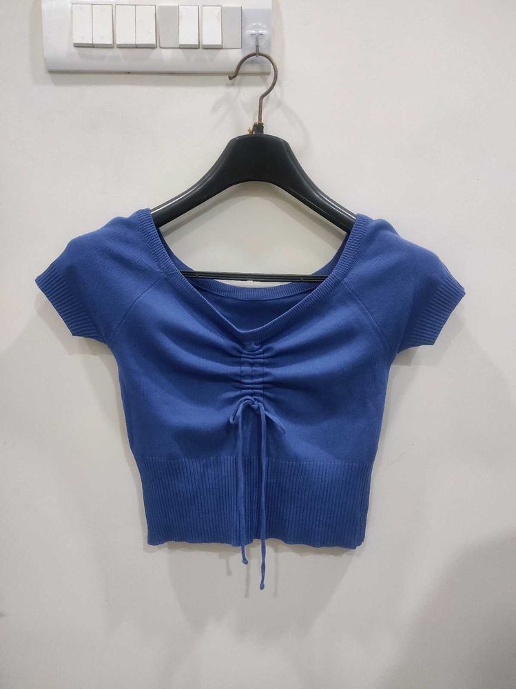 Korean Blue Top