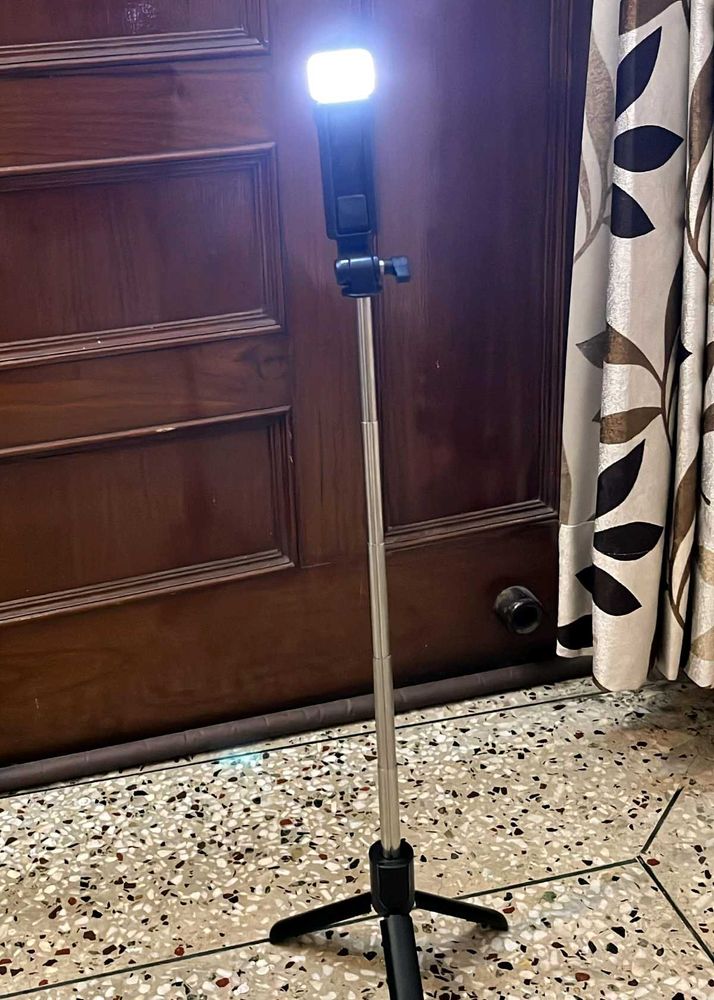 New Bluetooth Tripod Stand With Selfie Light