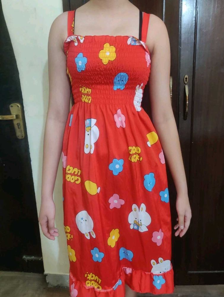 Red Sundress