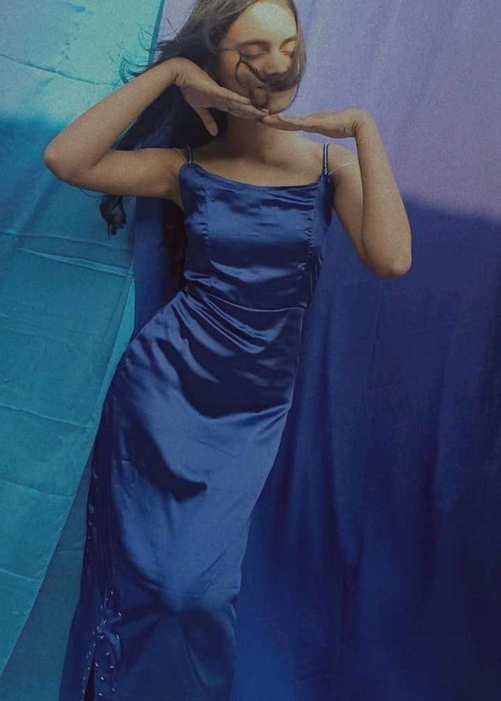 Satin Dress 👗