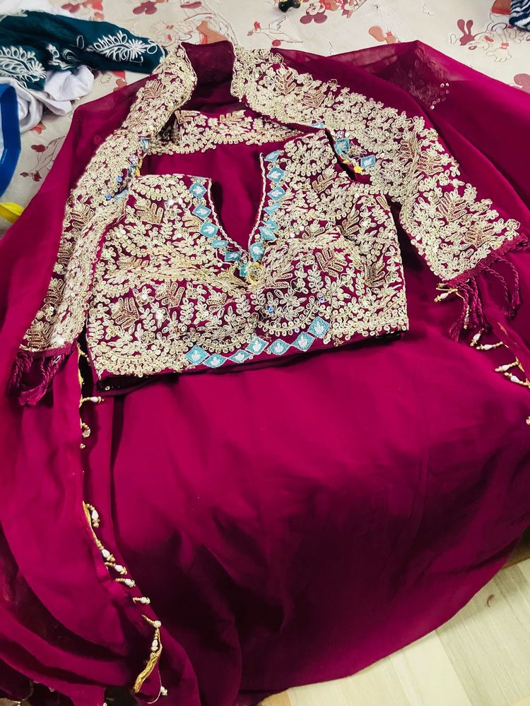 Western Lengha Dress