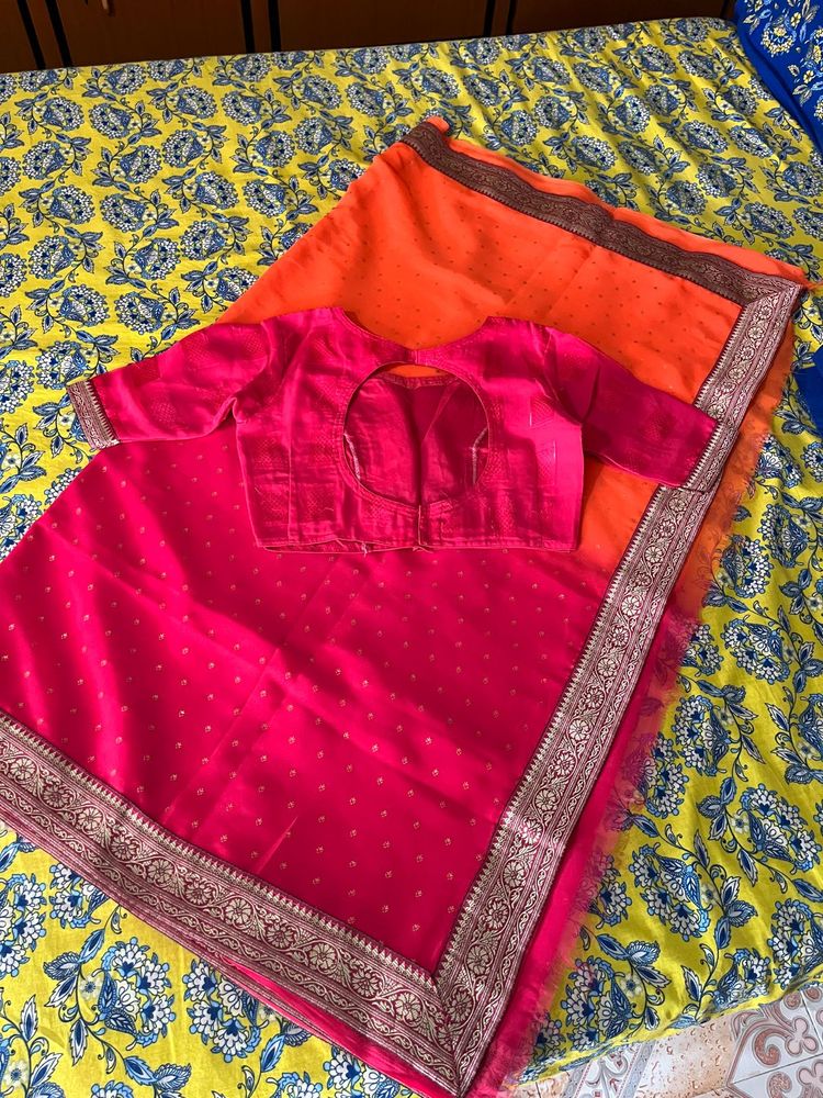 Saree With Blouse