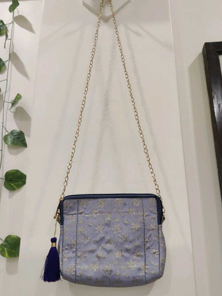 Embroidered Evening Bag