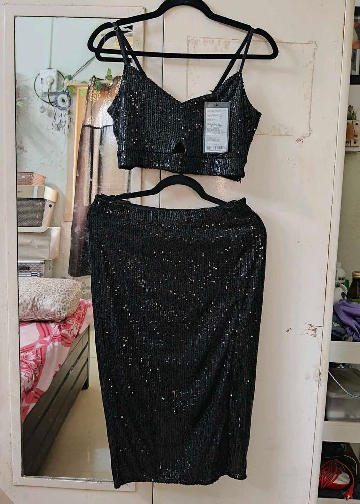Sequin Two-Piece Co-ord Set
