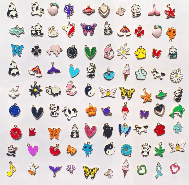 New Enamel Charms For Jewellery Making