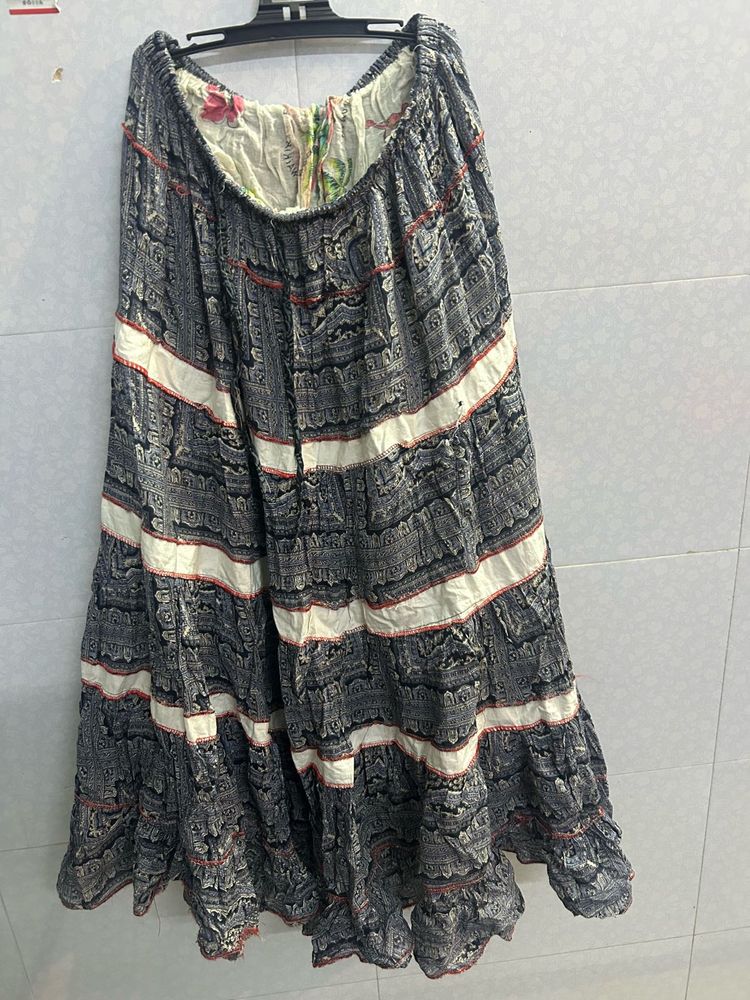 Boho Maxi Skirt - Unique Pattern