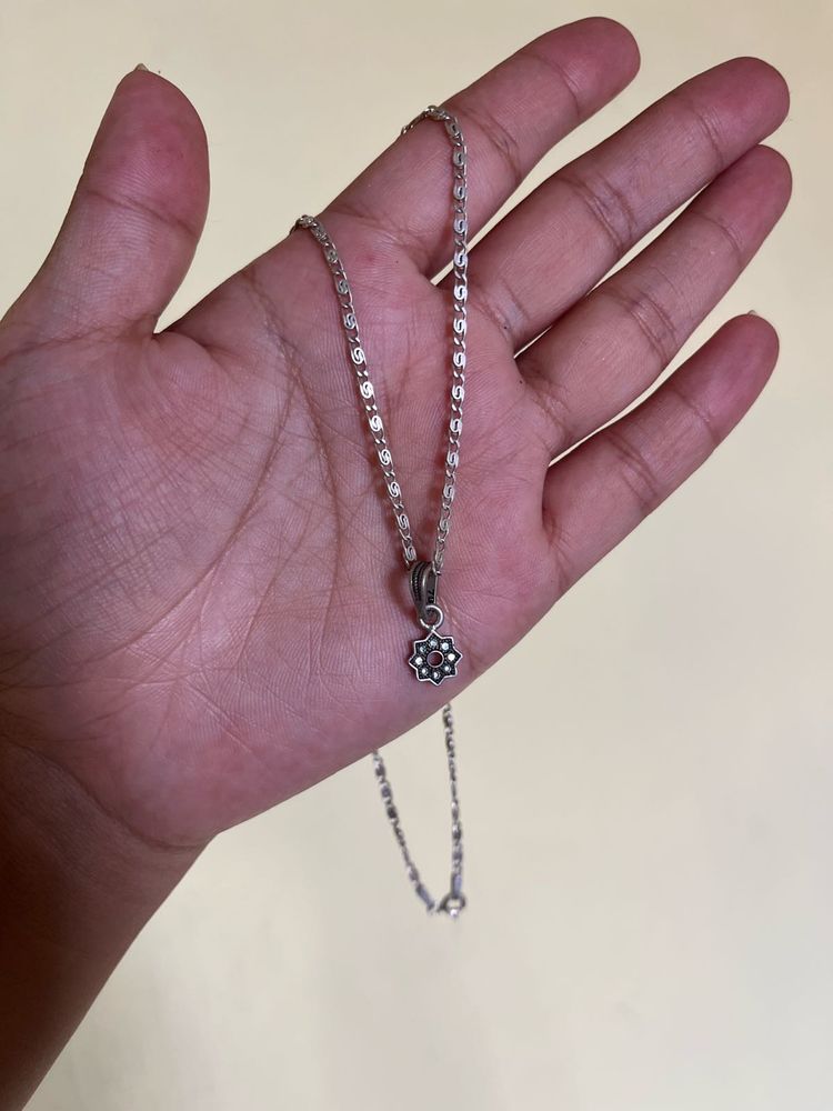 925 Silver Necklace With Pendant