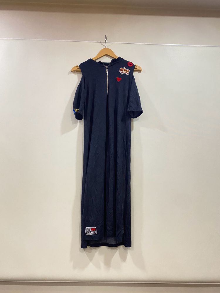 Attractive Cold Cut Kurti With Unique Patches Onit