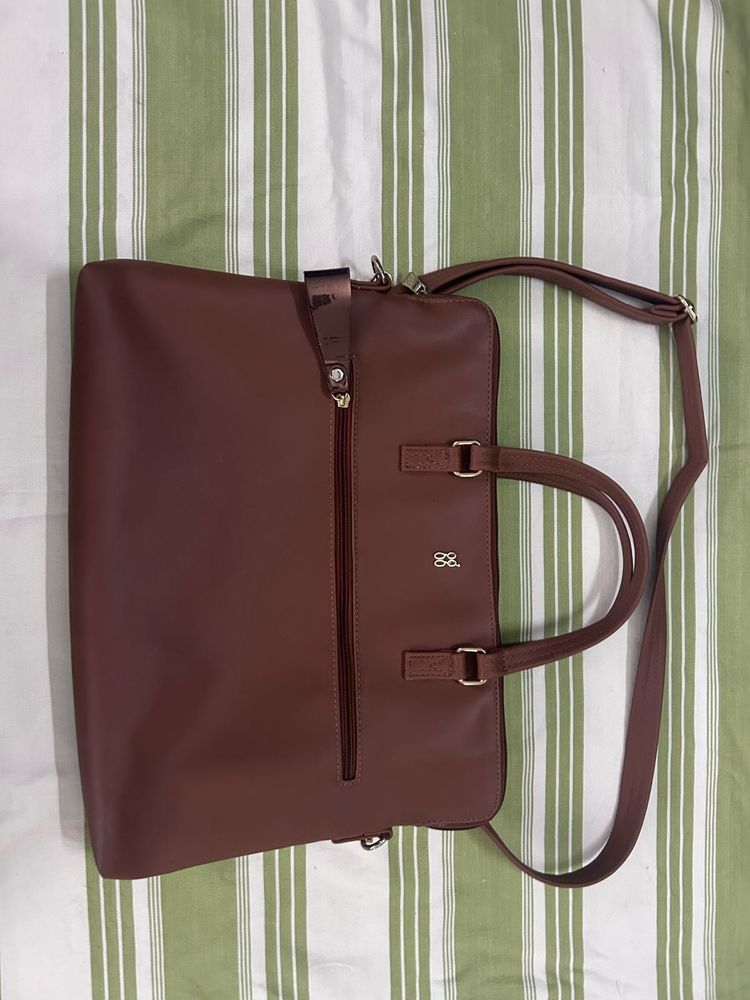 Brown Leather Briefcase