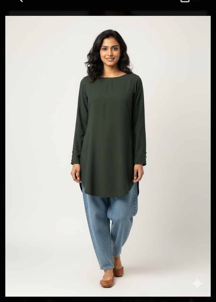 Elegant Green Kurti