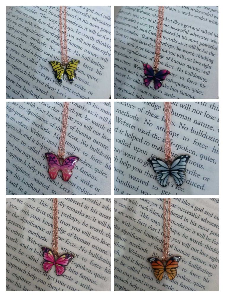 Butterfly Pendant Necklace