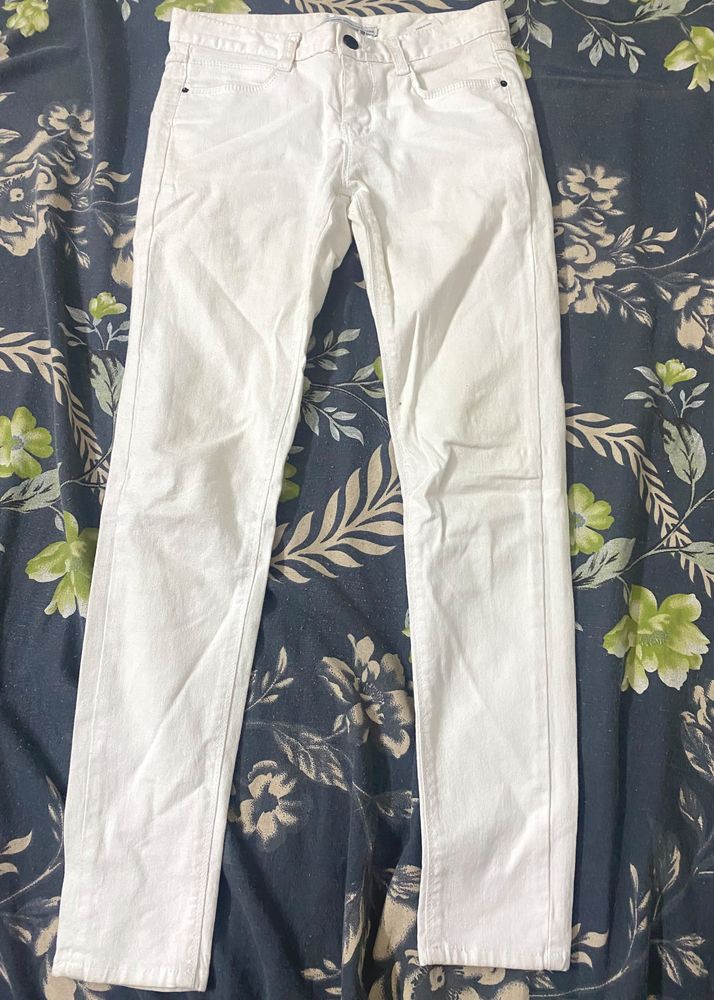 White New Skinny Jeans