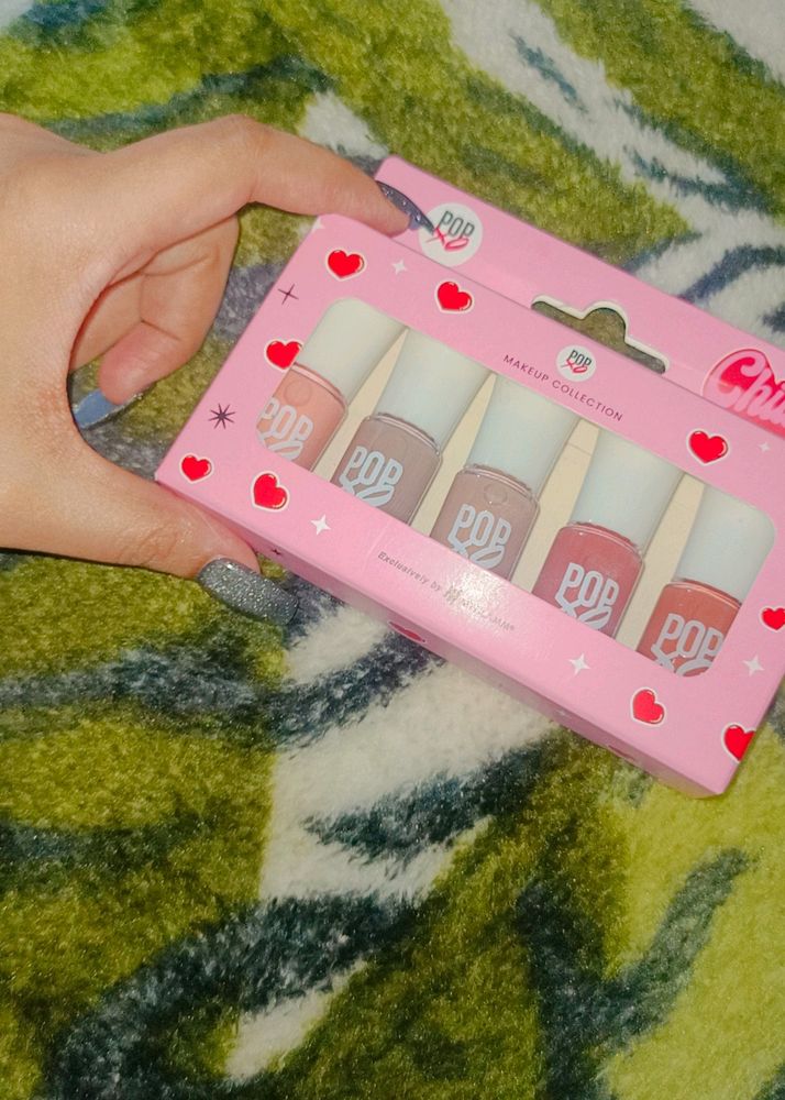 Nail Paint Kit ✨ Set Of 5 💗