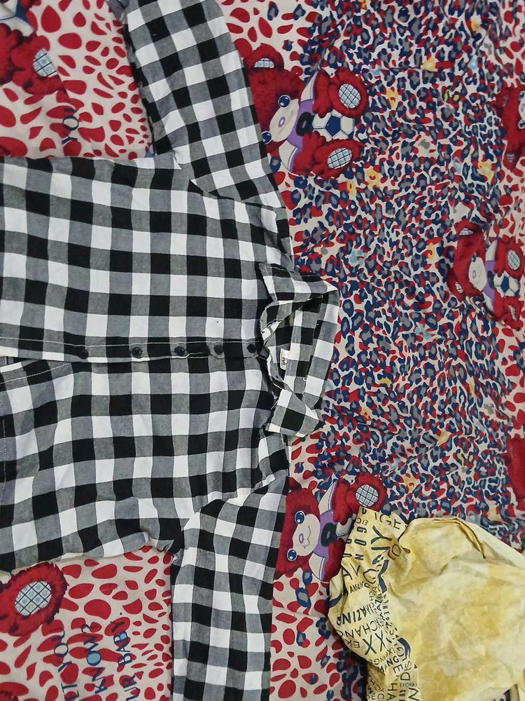 Gingham Checkered Shirt