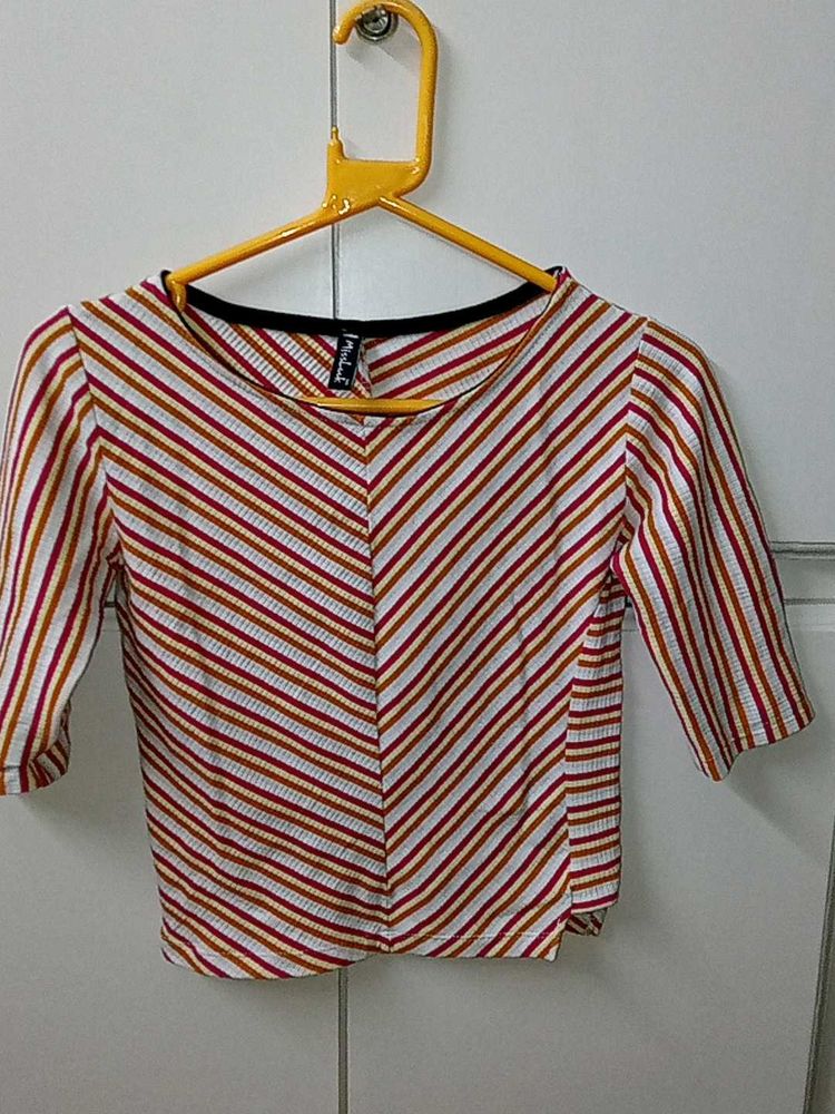 Striped Casual Top