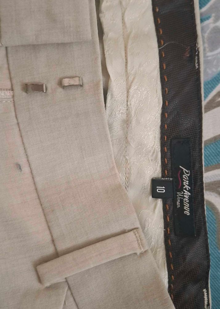 Park Avenue Beige Trousers