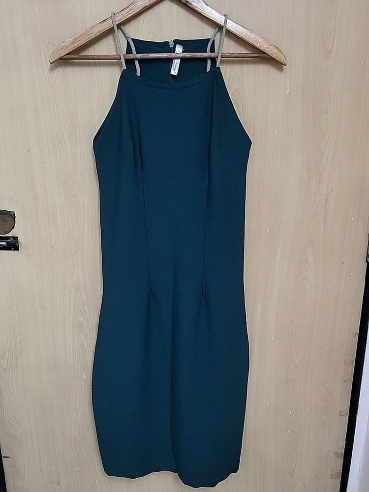 Dark Green Bodycon Dress