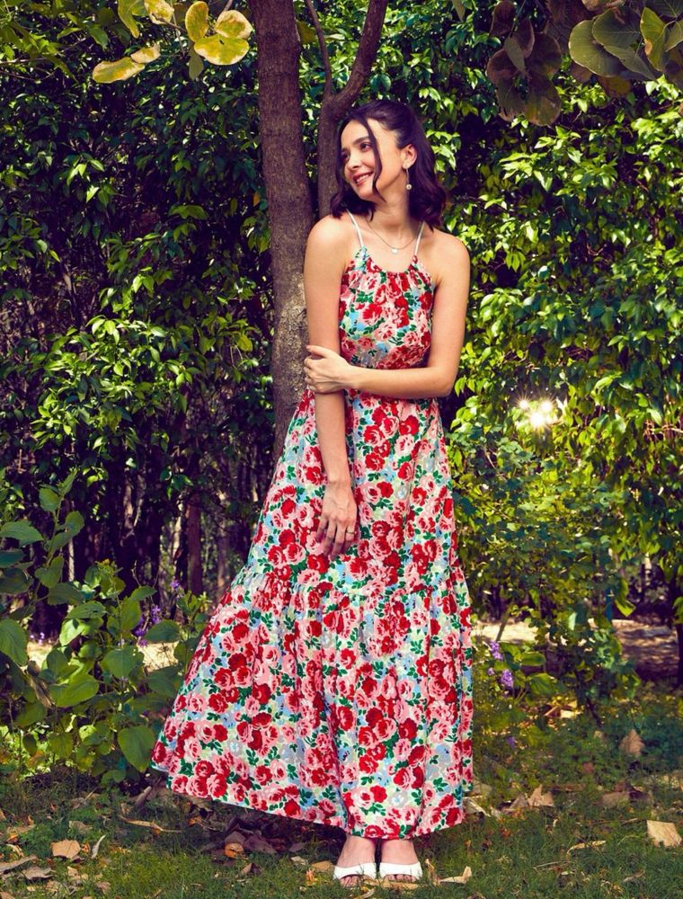 SASSAFRAS Women Maxi MulticolorDress