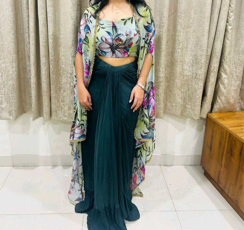 Floral Lehenga Choli Indowstern