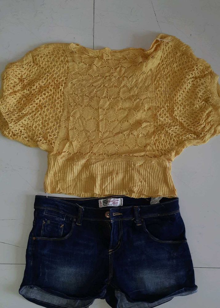 Top And Shorts Combo