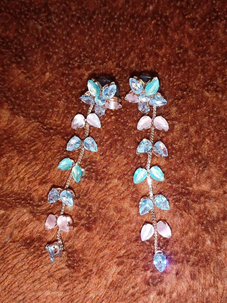 Floral Dangle Earrings