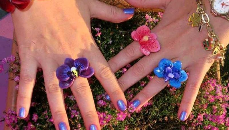 Floral Statement Rings - Fun &amp; Unique