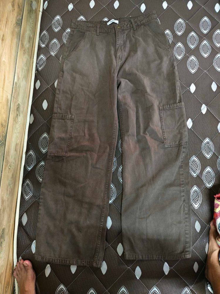 Brown Cargo Pants