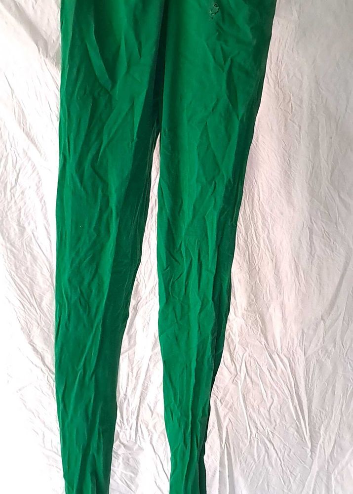 Green Athletic Leggings