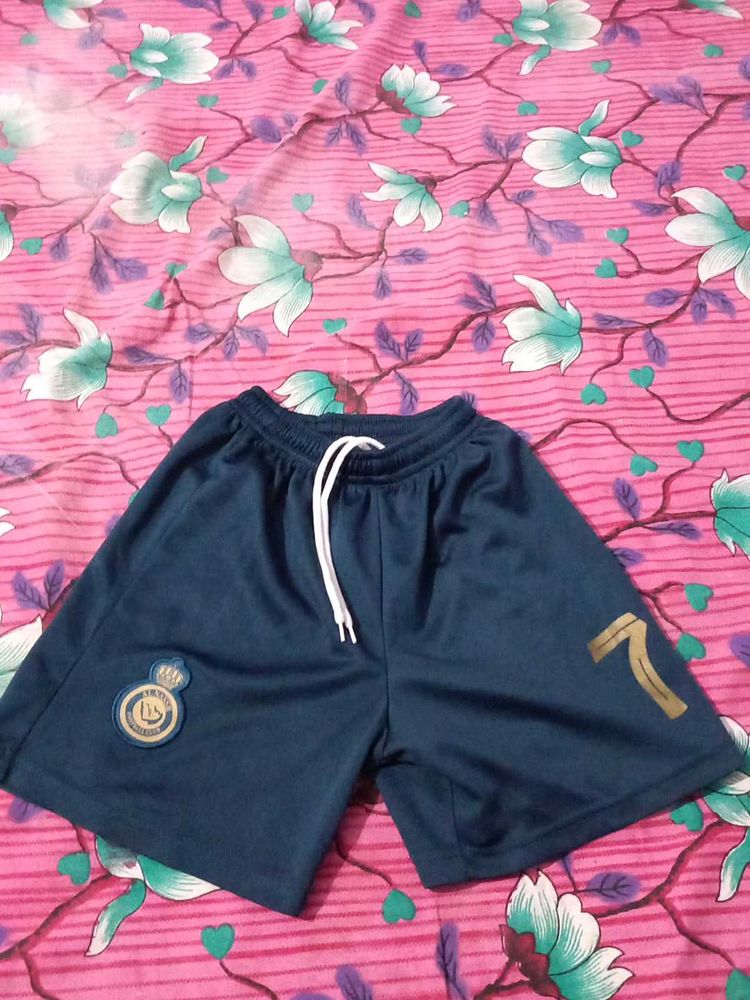 Navy Blue Soccer Shorts