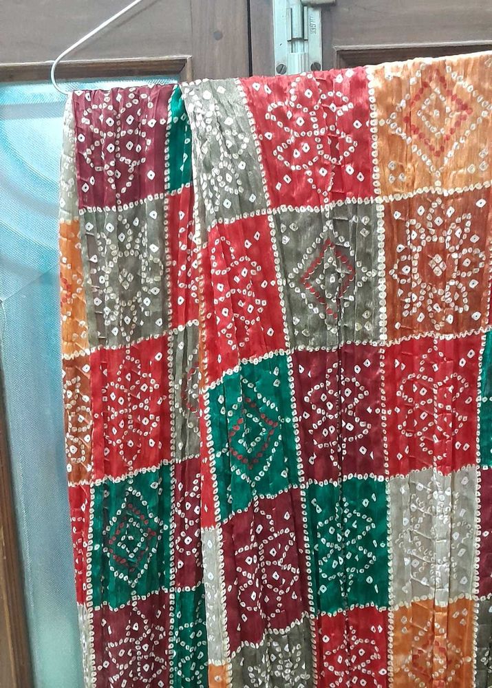 Ethnic dupatta with Patchwork Design