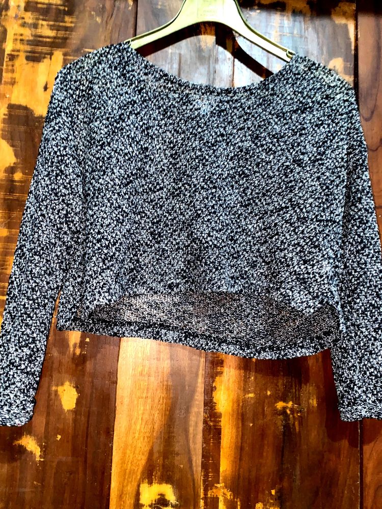 Black Crop Top