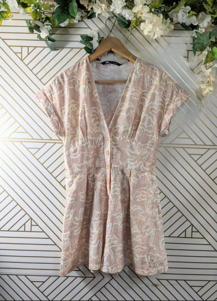 Zara Pink Playsuit
