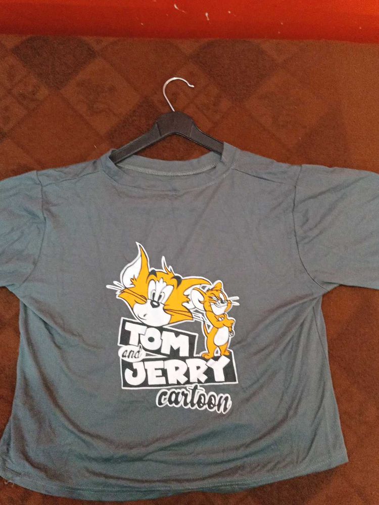 Tom &amp; Jerry Cartoon  crop top