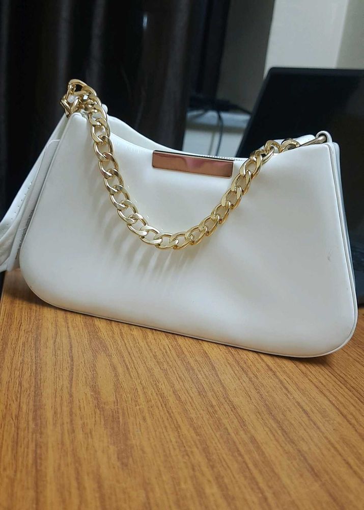 White New Sling Bag