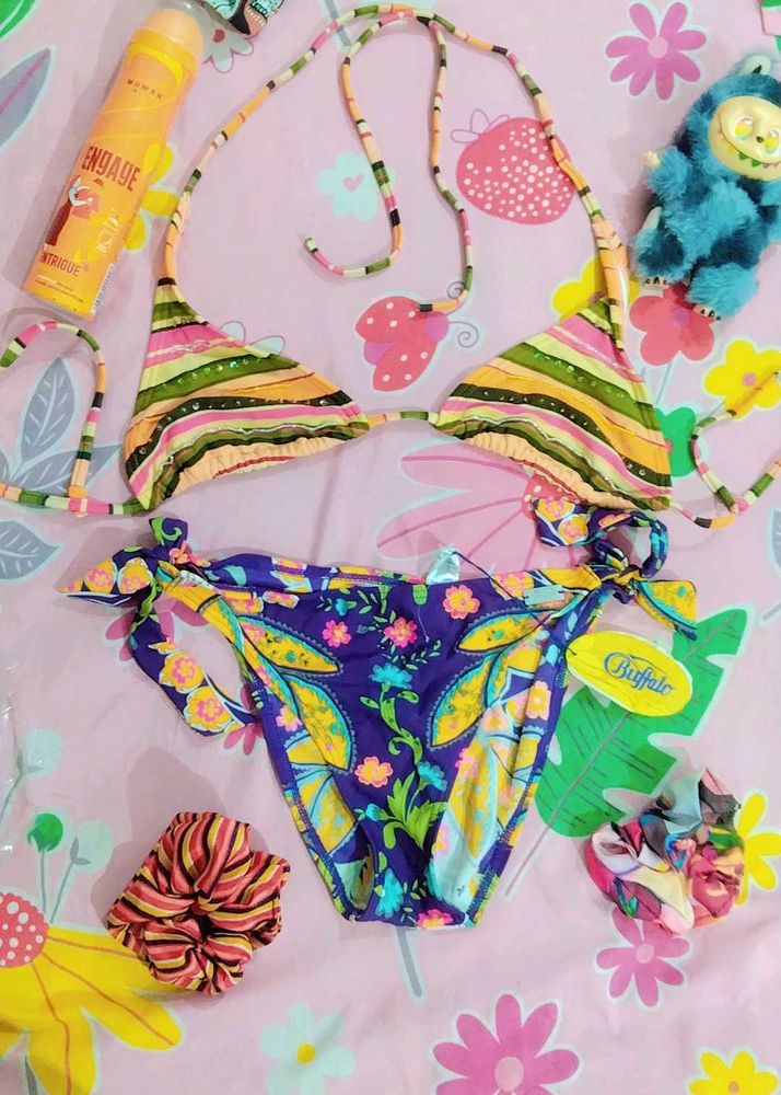 👙Y2K Printed 👙 Bikni Set