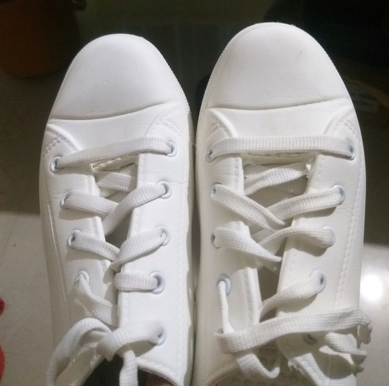 Zudio White Sneakers...