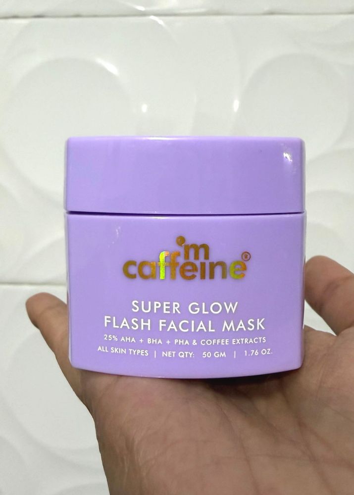 M Caffeine Flash Facial Mask