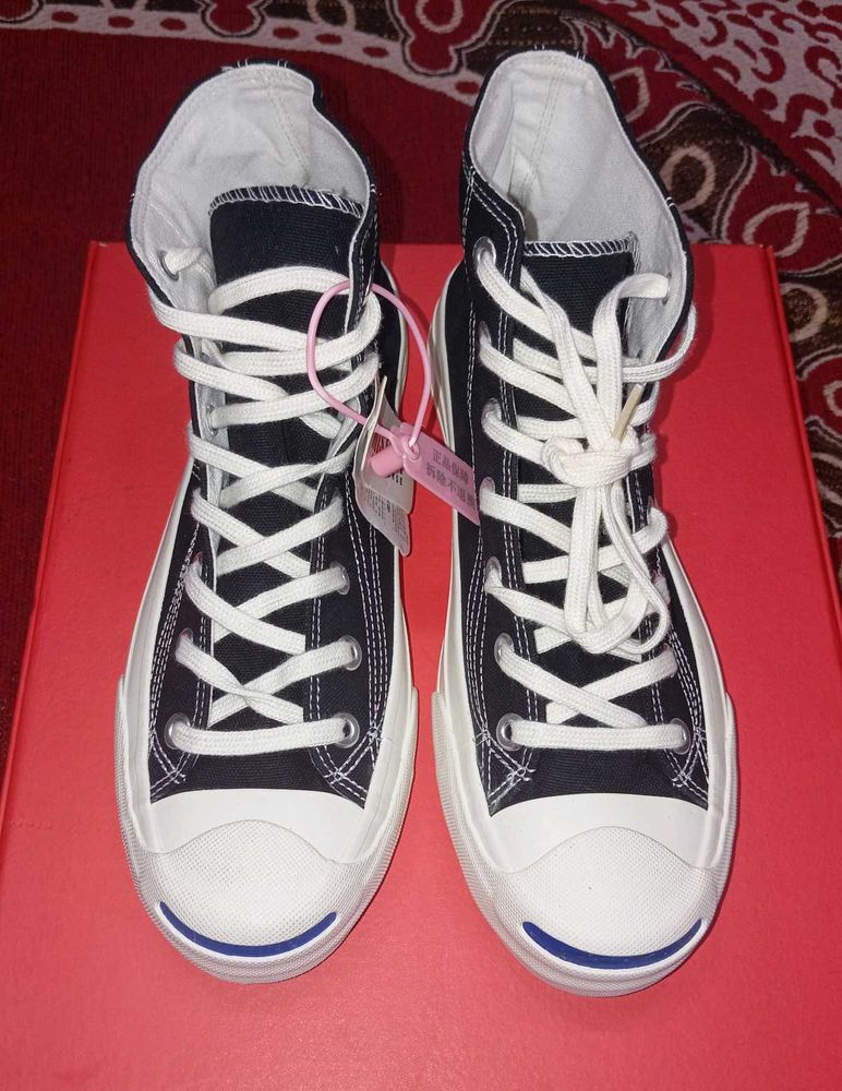 mistery Black High-Top Unisex Sneakers