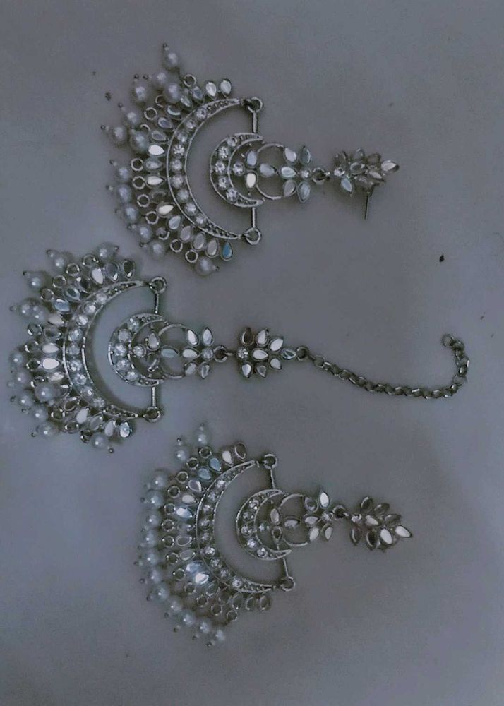 Moonlit Maang Tikka Set