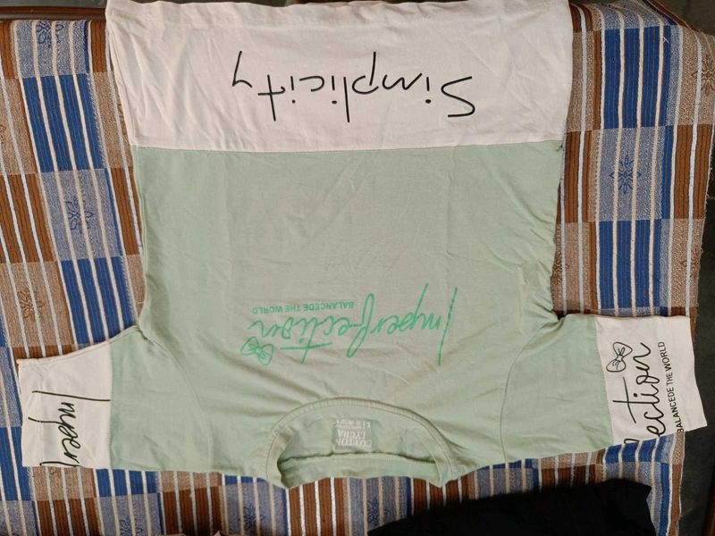 Mint Green Graphic Tee