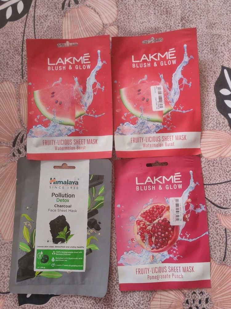 Face Sheet Masks( 1 free gift 🎁 )