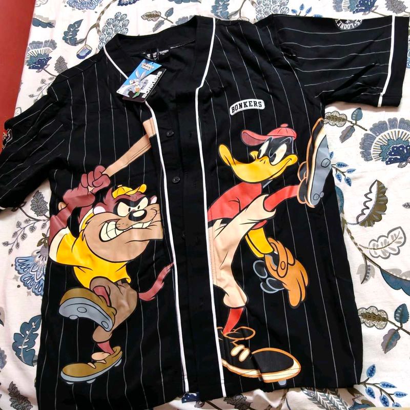 Bonkers Looney Tunes Baseball Jersey