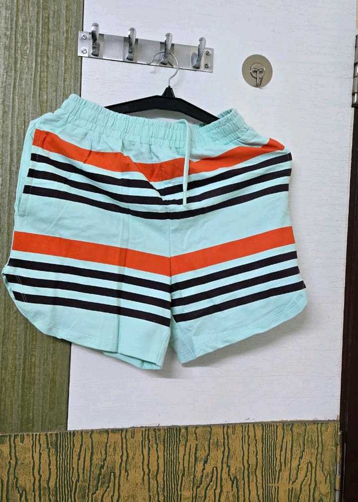Striped Casual Shorts