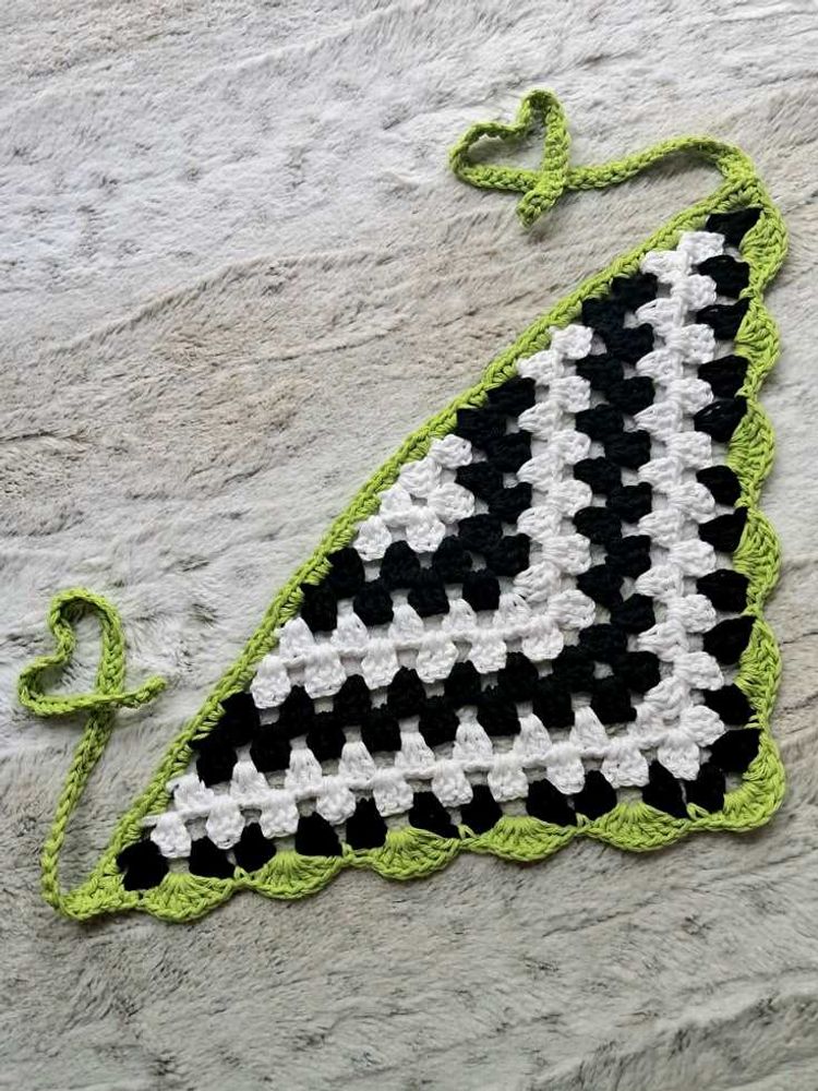 Handmade Crochet Scarf Bandana