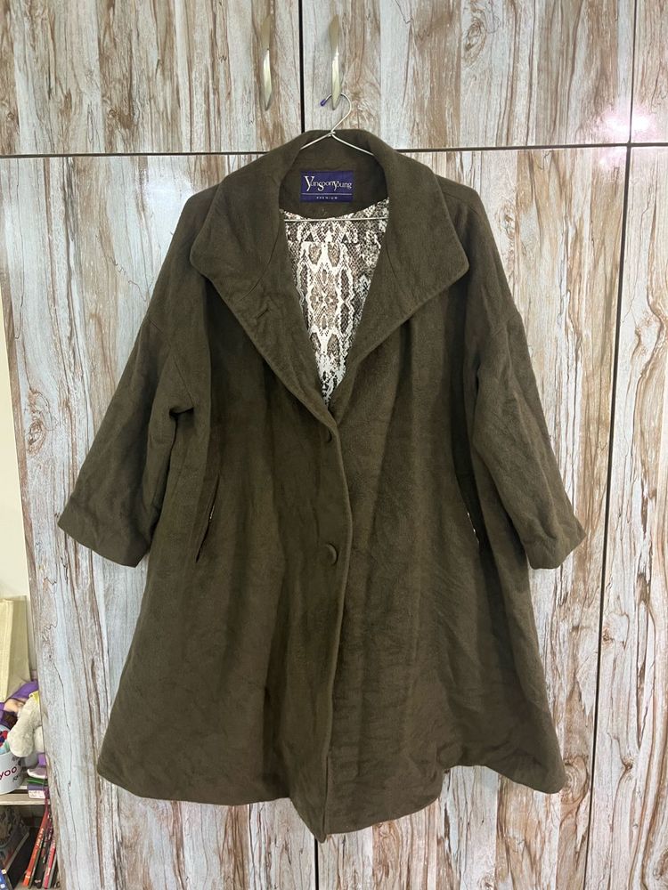 olive brown Coat