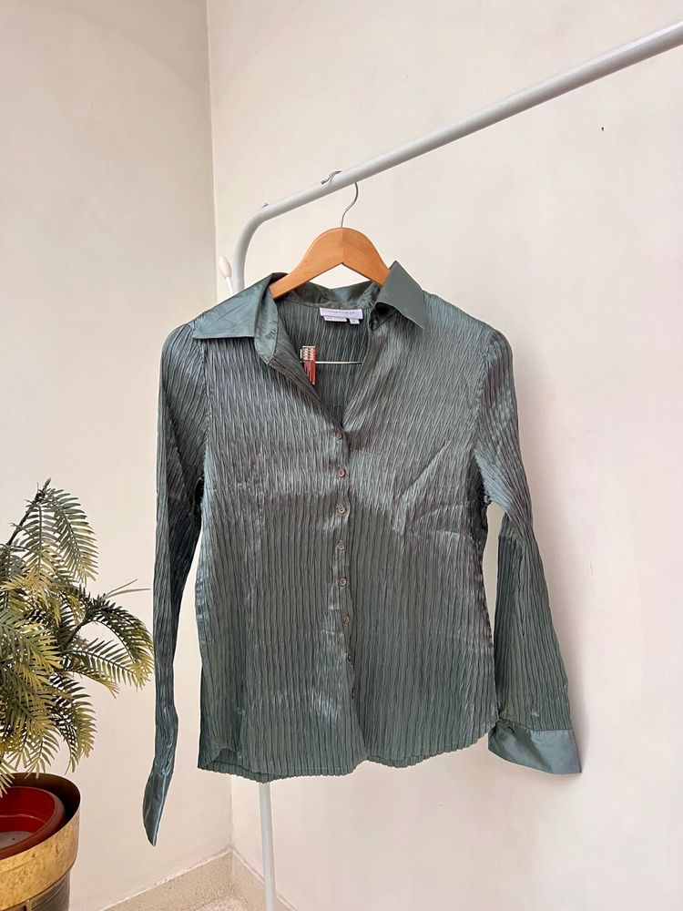 Green textured Unisex shirt 💚