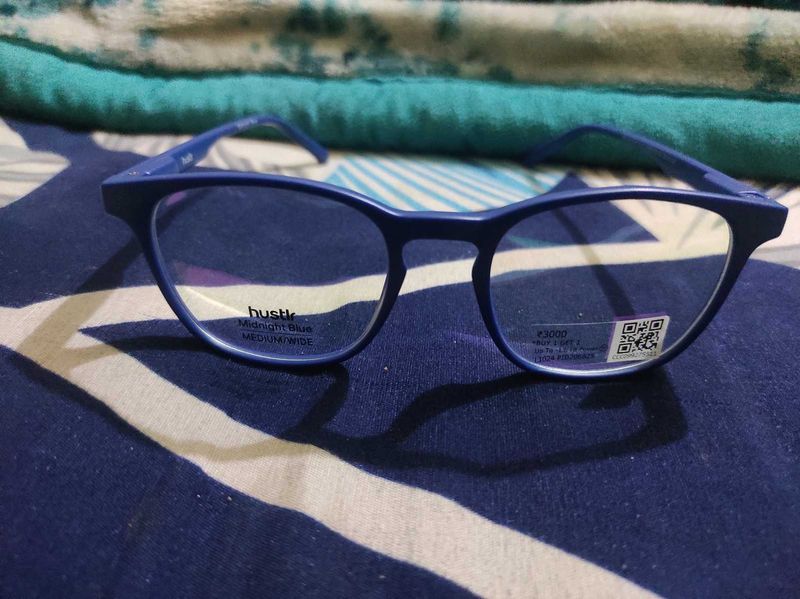 Hustle Midnight Blue Glasses - Medium/Wide